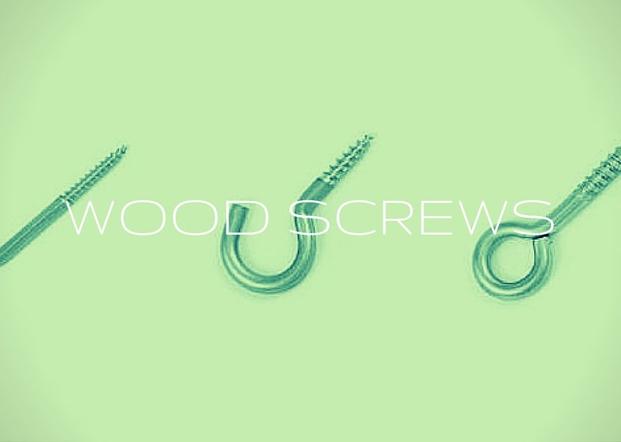 wood hook screws
