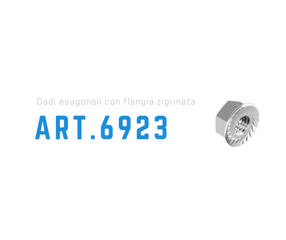 Dadi di bloccaggio esagonali con flangia seghettata, dadi Dadi di bloccaggio esagonali con flangia seghettata, dadi